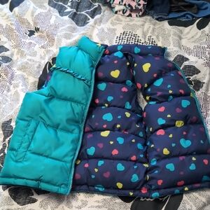 Healthtex Teal Puffer Vest